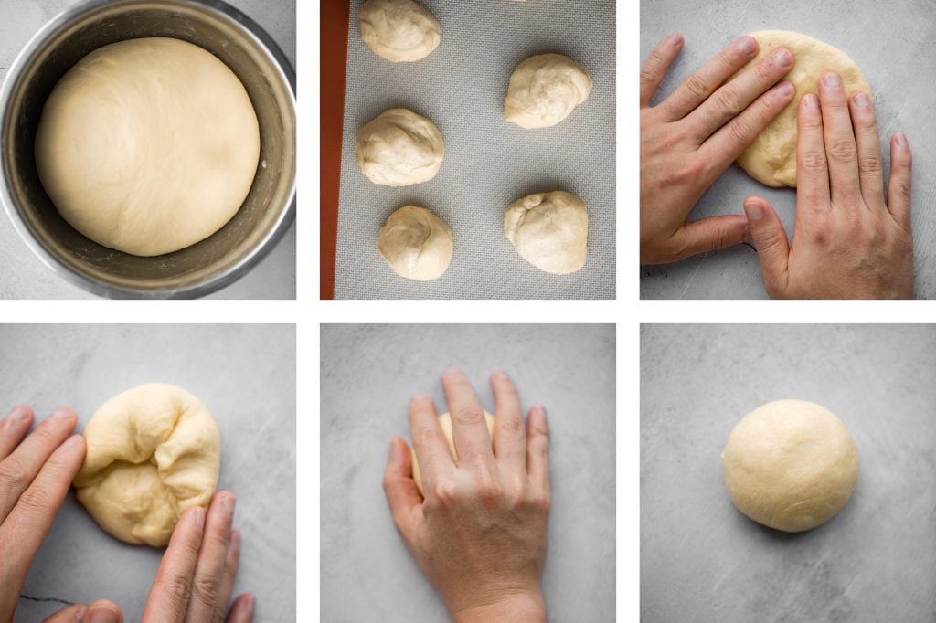 柔软蓬松，手工制作，简单的自制汉堡面包上面撒上芝麻，轻盈，通风，非常美味，只需要15分钟的实际准备工作。| aheadofthyme.com