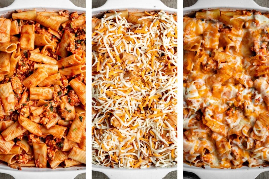 烤火鸡面食是一种简单却令人印象深刻的食物，舒适，舒适，令人满意。适合全家享用的砂锅晚餐只需45分钟。| aheadofthyme.com